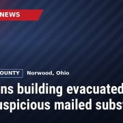 Fostoria News Elections building evacuated in Norwood, Ohio over suspicious mailed substance.